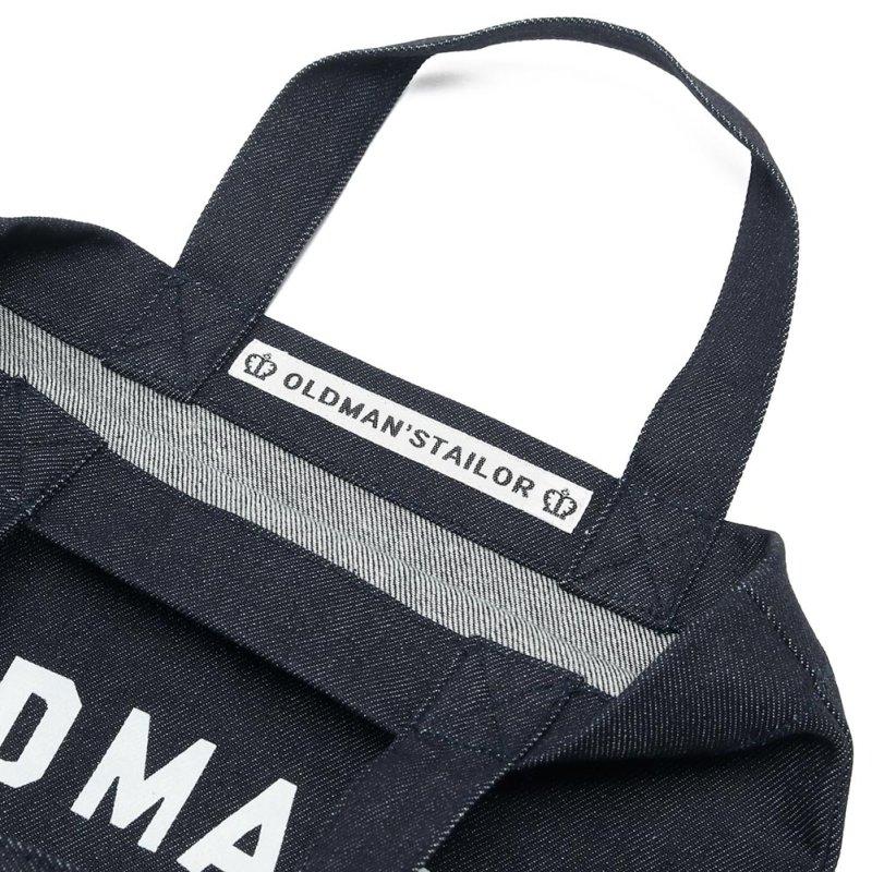OLDMANS TAILOR オールドマンズ テーラー OMT PRINT DENIM MINI TOTE
