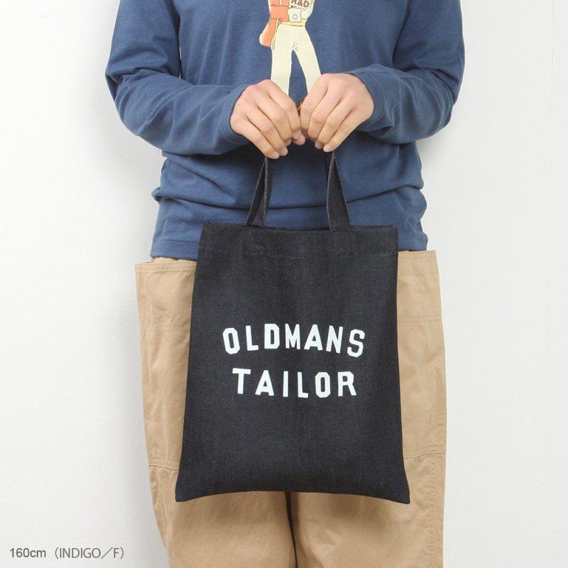 OLDMANS TAILOR オールドマンズ テーラー OMT PRINT DENIM MINI TOTE