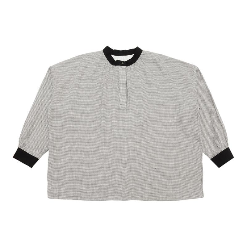 ao アオ 千鳥ガーゼブラウス 00656 : MIDLAND SHIP - 通販 - Yahoo