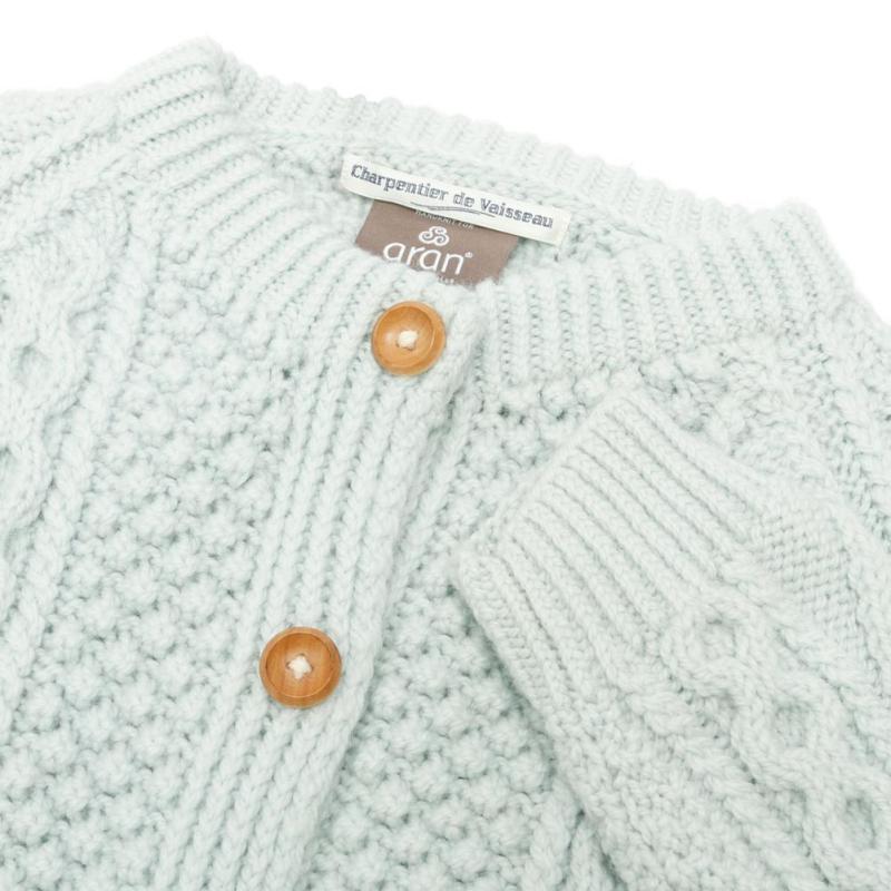 Charpentier de Vaisseau✖️Aran ニットカーディガン Charpentier de Vaisseau シャルパンティエ・ドゥ・ヴェッソ kennedy