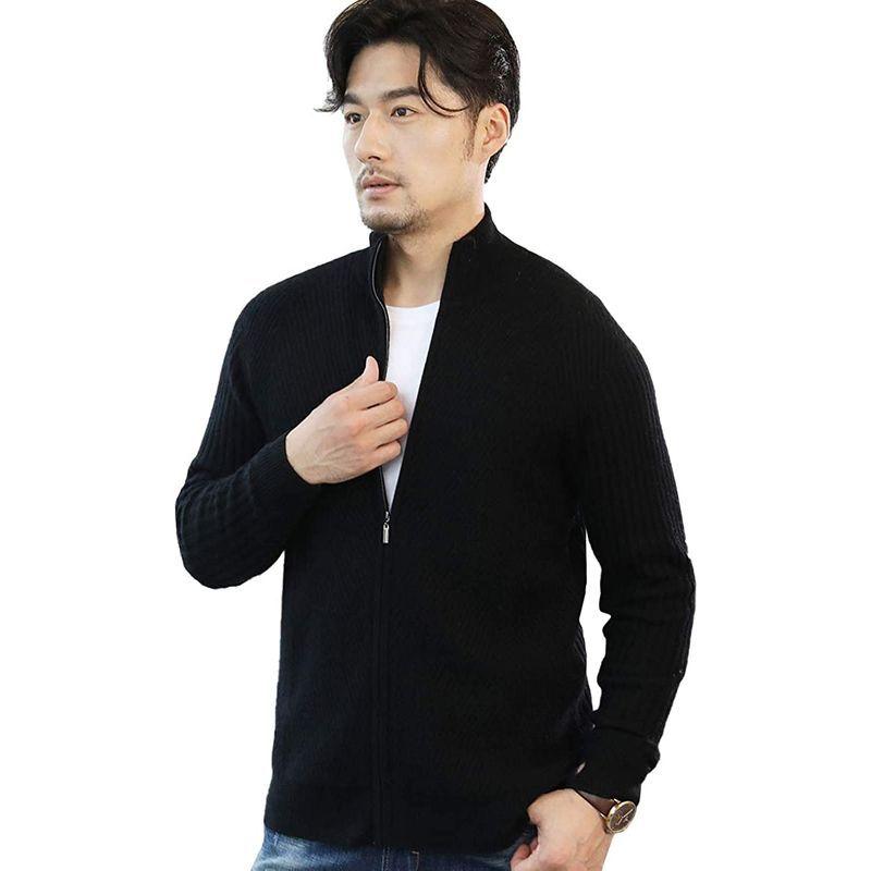 最新人気 カシミヤ メンズ カシミヤセーター ニット カシミヤニット カシミア ビジネスセーター カシミヤニットセーター 防寒 春秋冬 カーディガン カーディガン