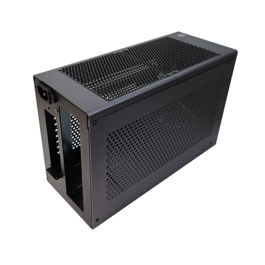 MIDORI 7.5L-V2 Dark gray Mini ITX PC Case : みどりコンピュータ