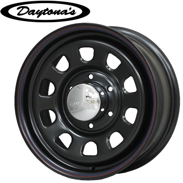 ブラックホイール｜DAYTONA'S｜15インチ×6.5〈4枚〉｜ハイエース｜midori-tire