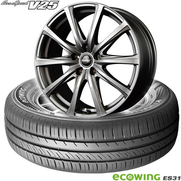 エコウィング クムホ ecowing ES31〈185/60R16 86H〉& EuroSpeed V25