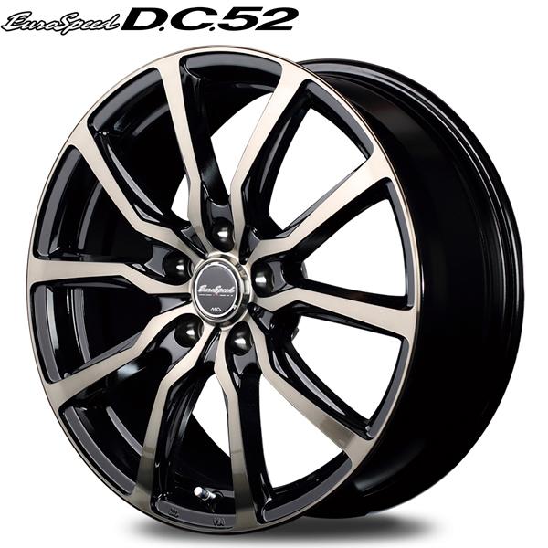 アルミホイール｜EuroSpeed D.C.52｜18×7.0 +48 114.3 5H〈4枚〉｜ユーロスピード D.C.52
