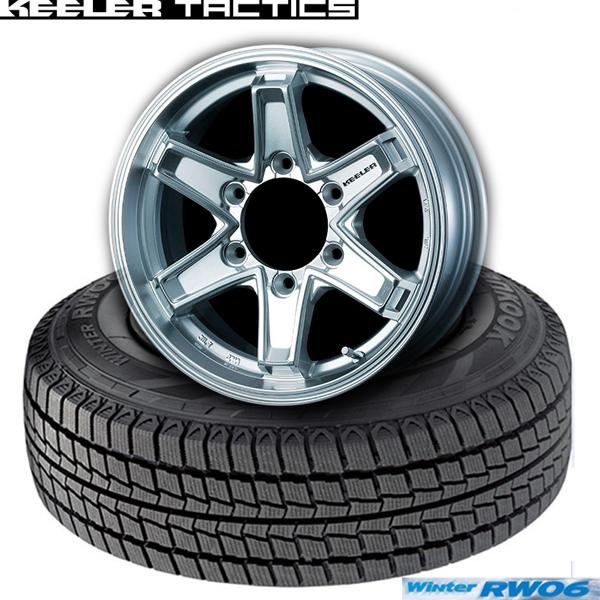 ハイエース200 ハンコック　RW06 スタッドレス4本　溝有り　アルミ付き ハンコック（HANKOOK） ハイエース｜ハンコックWINTER RW06 & KEELER