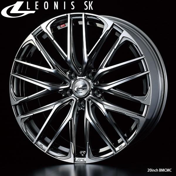 ドレスアップホイール｜17インチ×6.5〈4枚〉｜Weds LEONIS SK｜ウェッズ レオニス・エスケイ｜BMCMC｜5H