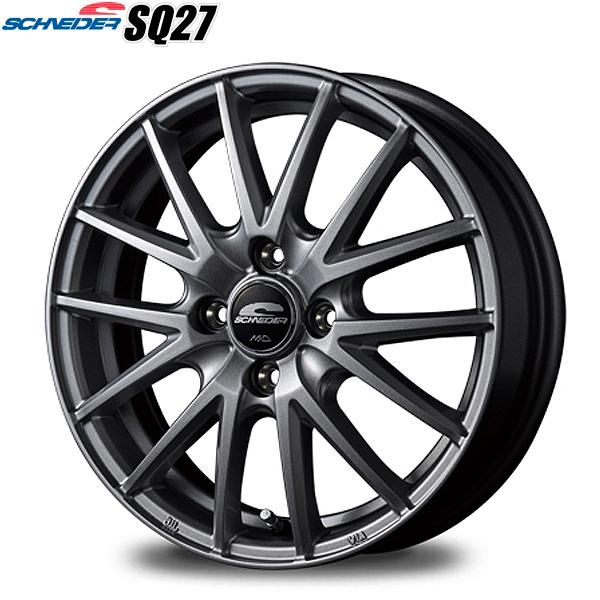 軽量アルミホイール｜SCHNEIDER SQ27〈MS〉｜12インチ×4.0〈4枚