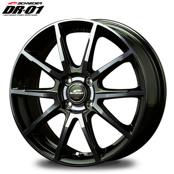 アルミホイール｜SCHNEIDER DR-01｜16×6.0 +43 100 4H〈4枚〉4H｜シュナイダー DR-01