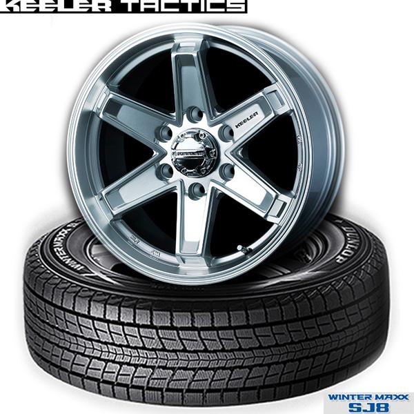 DUNLOP ダンロップWINTER MAXX SJ8+ & KEELER TACTICS｜265/65R17 112Q