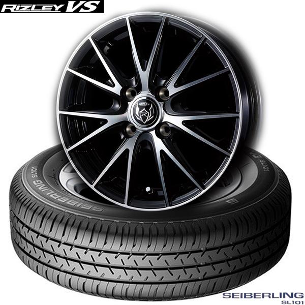 セイバーリング｜SEIBERLING SL101〈165/65R13 77S〉＆ウェッズRIZLEY VS｜タイヤホイール4本セット