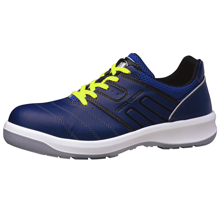 ミドリ安全 安全靴 G3590 静電 (ひもタイプ) ネイビー 23.5〜28.0