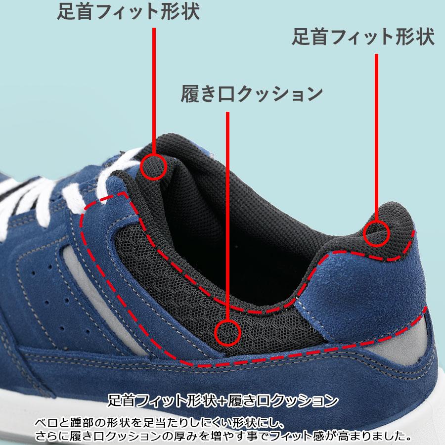 ミドリ安全 安全靴 G4695 静電 (バンドタイプ) ホワイト 23.5〜28.0cm