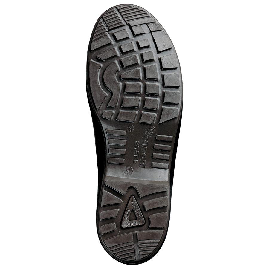 ミドリ安全 静電安全靴 プロテクトウズ5 PC235N(旧PCF) 静電 ブラック