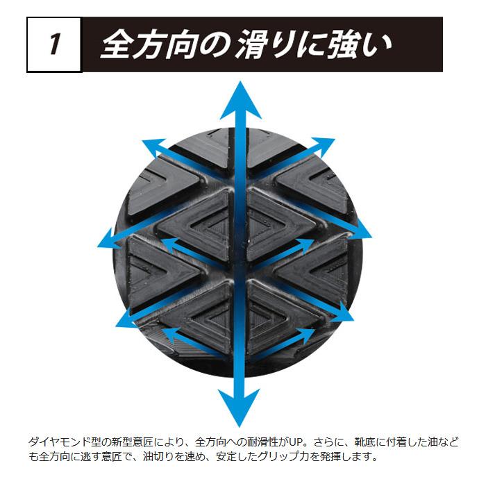 ミドリ安全 超耐滑安全靴 HGS110N ブラック 大 29.0〜30.0 : ミドリ