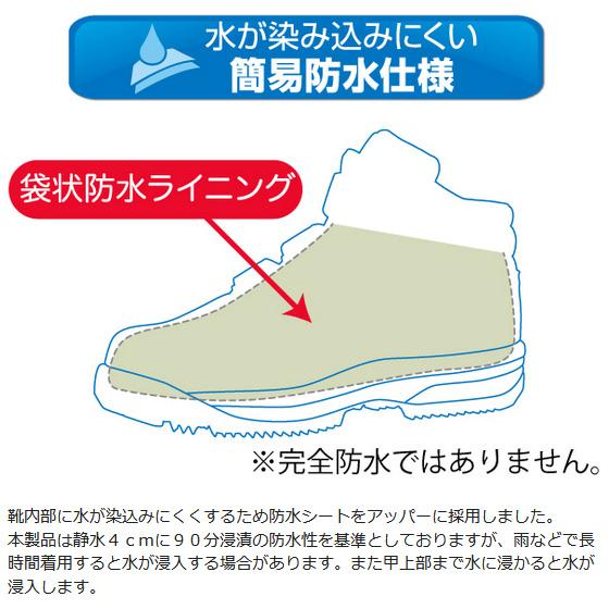 ミドリ安全 簡易防水仕様 寒冷地用 先芯入りスニーカー MPSW-155(旧MPS) ブラック 23.0〜29.0 ミドリ安全 簡易防水仕様 寒冷地用 先芯入りスニーカー MPSW-155(旧MPS