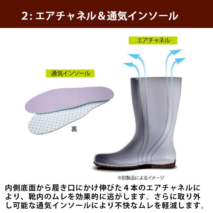 ミドリ安全 超耐滑安全長靴 NHG1000スーパー ホワイト ブラック 29.0
