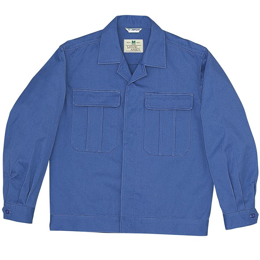 ミドリ安全　空調服 ミドリ安全 作業服 秋冬 綿2つポケットジャンパー 前ボタン式 M600