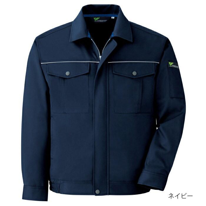 ベルデクセル ミドリ安全 作業服 秋冬 ベルデクセルフレックス T/C