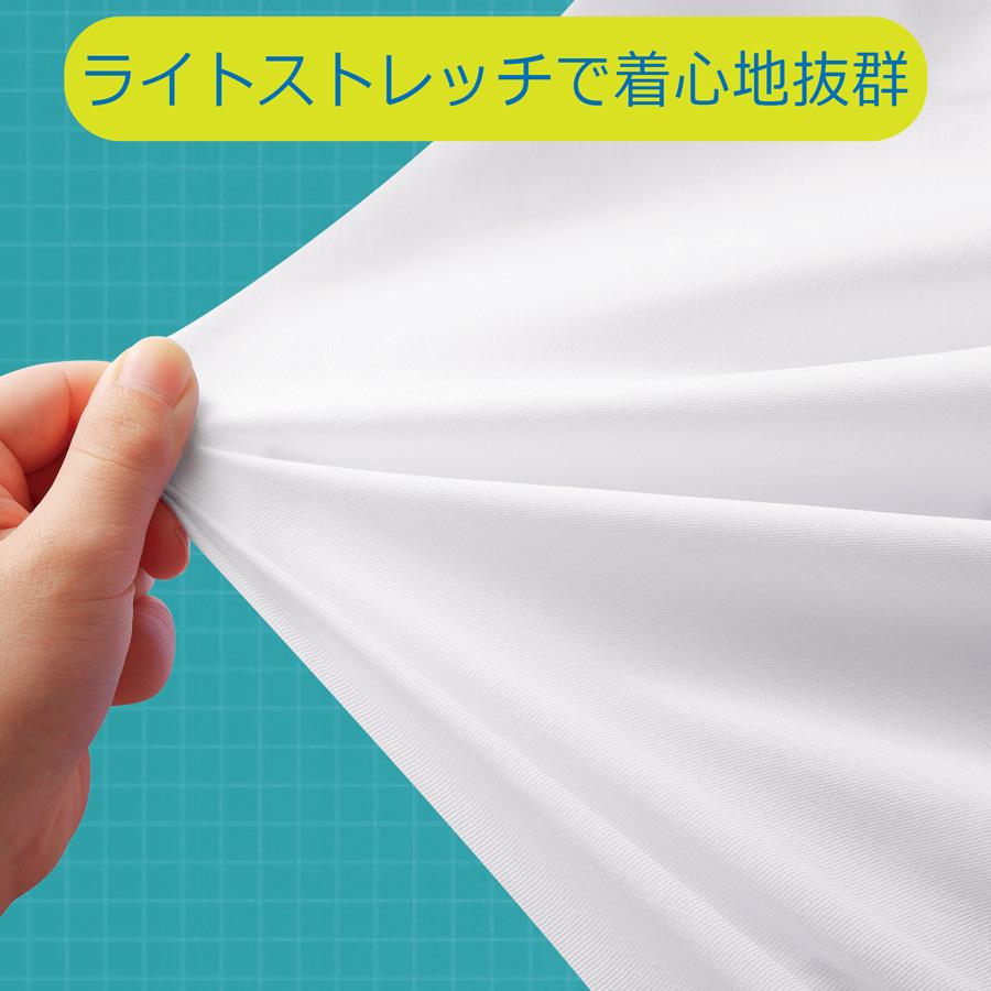 ベルデクセル ミドリ安全 食品産業向け作業服 通年 男女共用 ブルゾン＋(プラス) F17A ホワイト・ブルー SS〜5L : ミドリ安全 ...