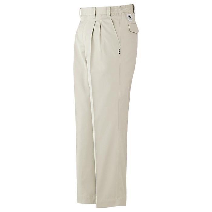 ミドリ安全 スラックス RC190 下 アイボリー 作業着 作業服 : ミドリ