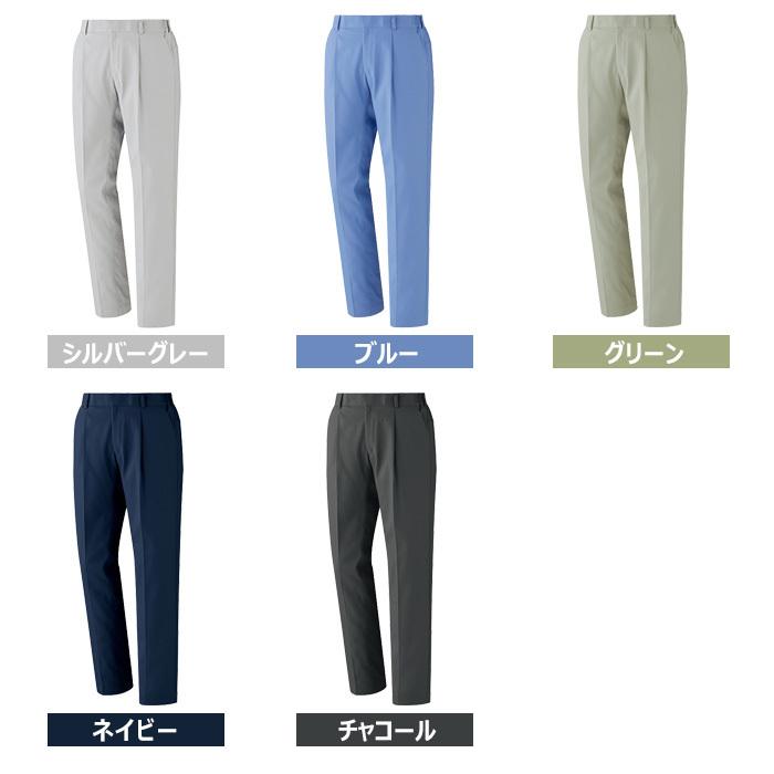 ミドリ安全 作業服 秋冬 ベルデクセルフレックス 男女共用 パンツ