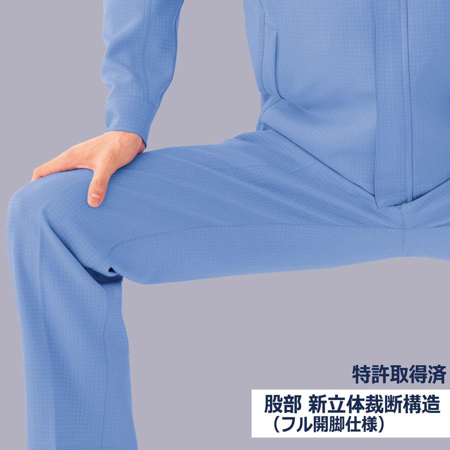 ミドリ安全 作業服 秋冬 ベルデクセルESD IEC対応 男女共用スラックス