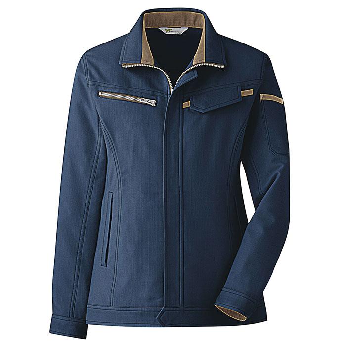 ミドリ安全 作業服 秋冬 ベルデクセルフレックス 交織ストレッチ 女子