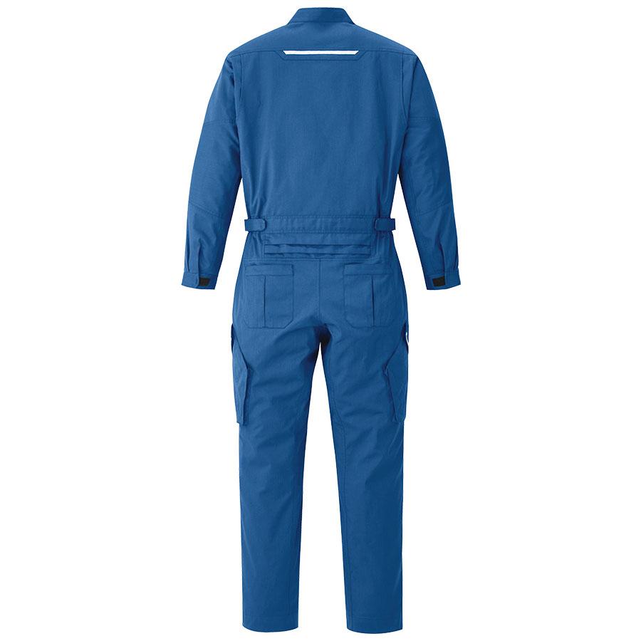 ミドリ安全 作業服 秋冬 ベルデクセル ツナギ VE880シリーズ スカイ