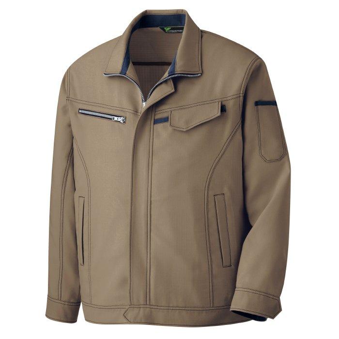 ミドリ安全 作業服 春夏 ベルデクセルフレックス 男女ペア 交織