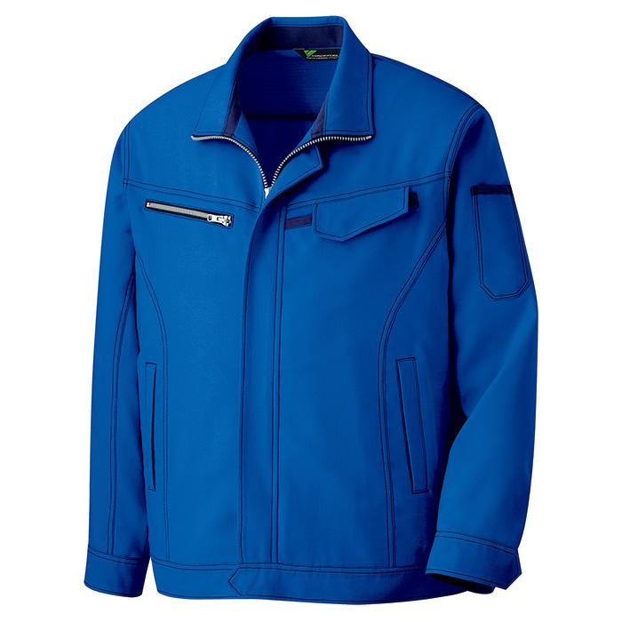 ミドリ安全 作業服 春夏 ベルデクセルフレックス 男女ペア 交織