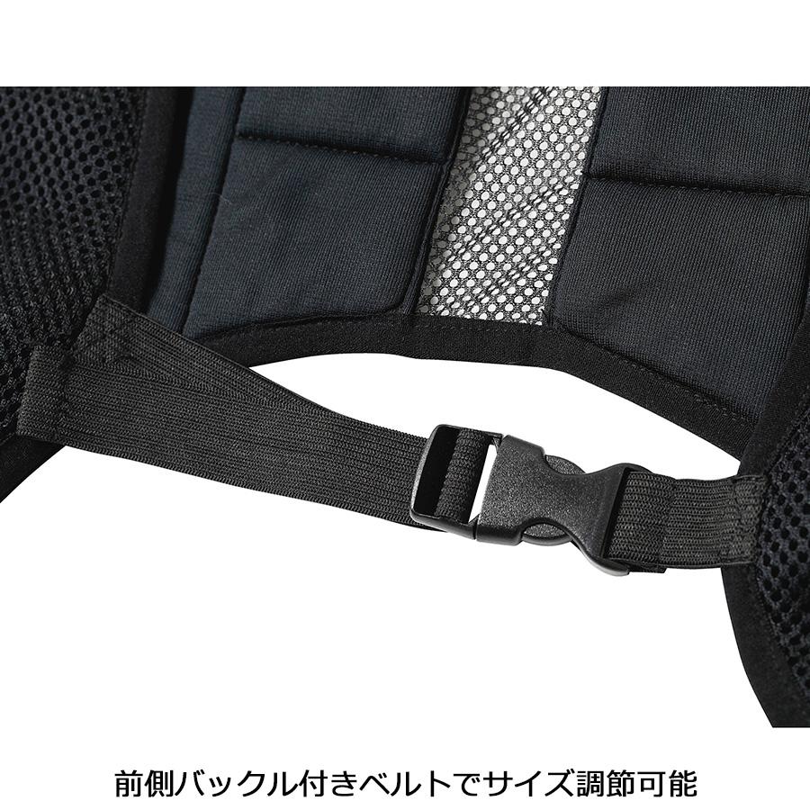 ミドリ安全 クールファン用 アブソクールベスト WET10 ブラック