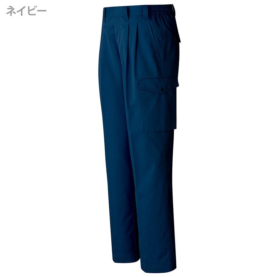 ミドリ安全 作業服 春夏 混紡 男子サマーカーゴスラックス