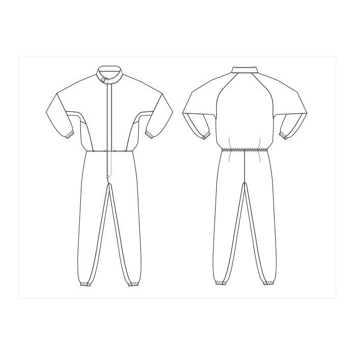 ベルデクセル ミドリ安全 クリーンウェア 通年 ベルデクセル×エレパスU