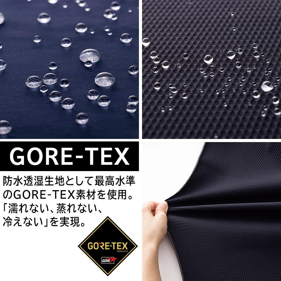 ミドリ安全 雨衣 レインベルデN ゴアテックス ストレッチ仕様 上衣