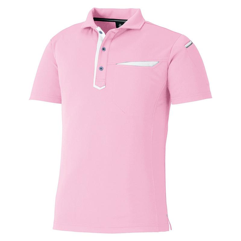 小倉屋 KOKURAYA 作業服 切りポケ半袖ポロシャツ ペン差し 3684