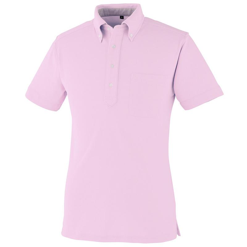 小倉屋 KOKURAYA 作業服 DRY ボタンダウン 半袖ポロシャツ 9020