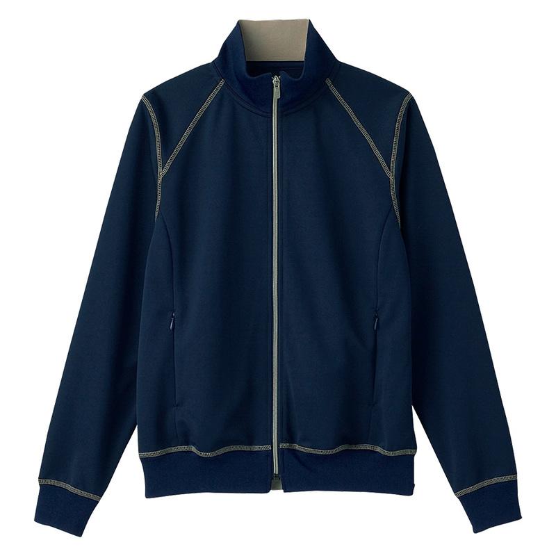 KARSEE カーシー オフィスウェア 男女共用 ニットジップアップブルゾン HM-1811 4カラー SS〜3L カーシーカシマ KARSEE カーシー オフィスウェア 男女共用 ニット