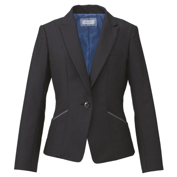 KARSEE カーシー オフィスウェア 女性用 美スラッと(R) Suits2 ジャケット EAJ-581 グレー ブラック 5〜17号 カーシーカシマ KARSEE カーシー オフィスウェア 女性用 美スラッと(R