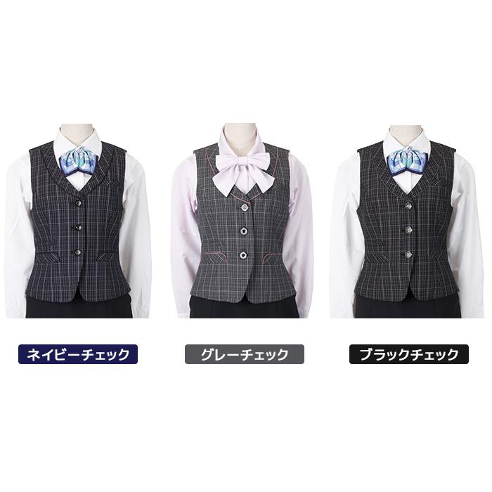 KARSEE カーシー オフィスウェア 女性用 ココツイード ベスト EAV-483 3カラー 5〜17号 カーシーカシマ KARSEE カーシー オフィスウェア 女性用 ココツイード