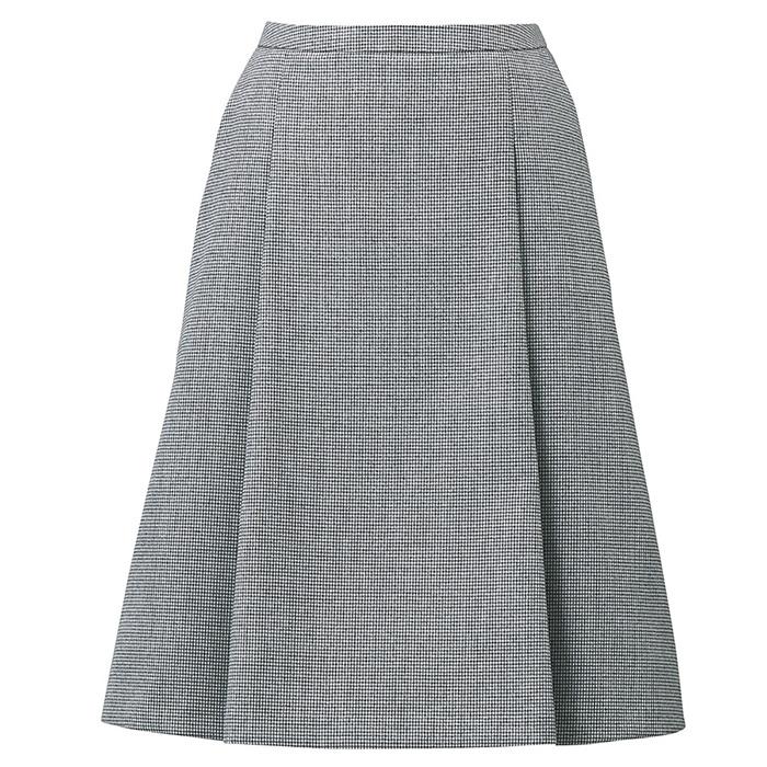 KARSEE カーシー オフィスウェア MELANGE HOUNDSTOOTH タックフレアスカート EAS-721 2カラー 5〜21号 カーシーカシマ KARSEE カーシー オフィスウェア MELANGE HOUNDSTOOTH