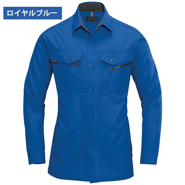 バートル BURTLE 作業服 春夏 長袖シャツ 7063シリーズ 5カラー S〜3L | BURTLE | 09