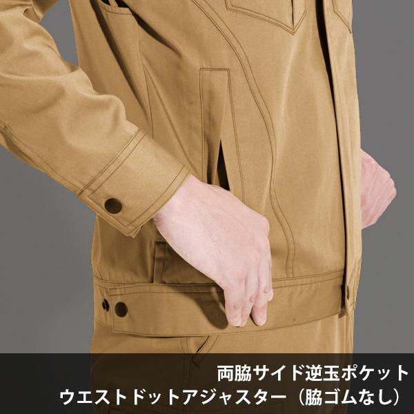 バートル BURTLE 作業服 春夏 半袖ジャケット ユニセックス 6082シリーズ 6カラー SS〜3L | BURTLE | 04