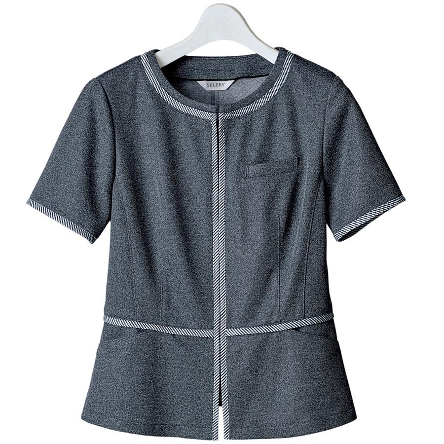 セロリー（SELERY） 事務服 オーバーブラウス 5054シリーズ ブラック