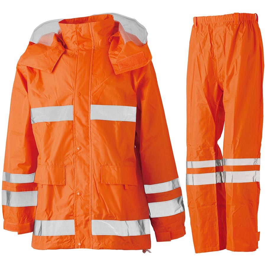 船橋 雨衣 カッパ 夜間作業用レインウェア 安全レイン FS-6000シリーズ