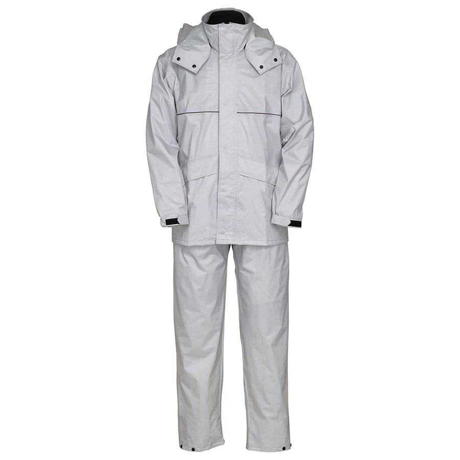 ジンナイ 雨衣 スプルースレインスーツ 9800 6カラー S〜EL : ミドリ