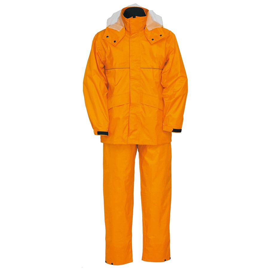 ジンナイ 雨衣 スプルースレインスーツ 9800 6カラー 5L ジンナイ 雨衣 スプルースレインスーツ 9800 6カラー 5L : ミドリ安全