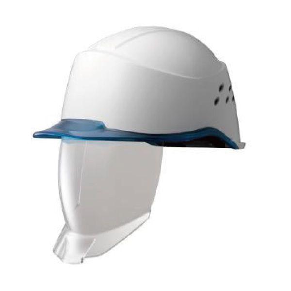 ミドリ安全　遮熱ヘルメット　SC-15PCLNVHS　RA2　KP付　ホワイト　ブルー　侍