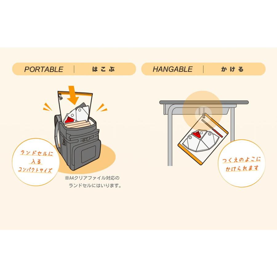 ミドリ安全 折りたたみ防災ヘルメット フラットメットキッズ TSC-10 K