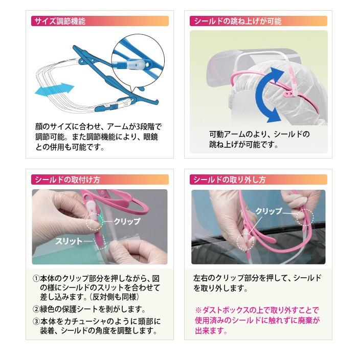 人気の雑貨がズラリ ミドリ安全 メディカルフェイスシールド ルックユー 本体 ピンク Vms 551 P 保護メガネ 医療衛生用品 Riosmauricio Com